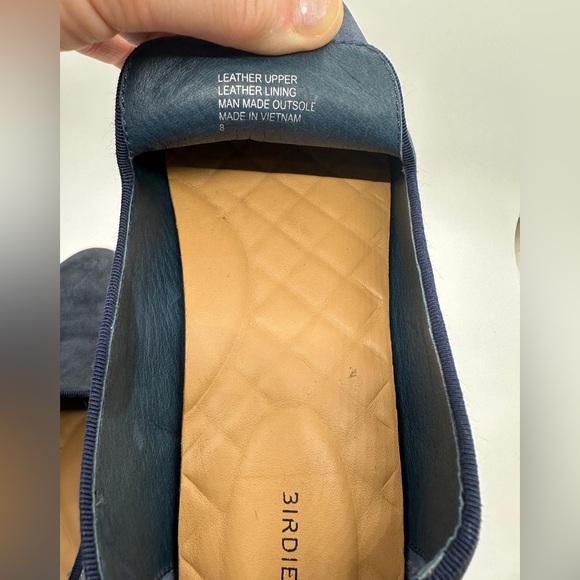 Birdies Swift Slip-on Sneakers In Night Sky Suede Size 8 - Picture 9 of 10